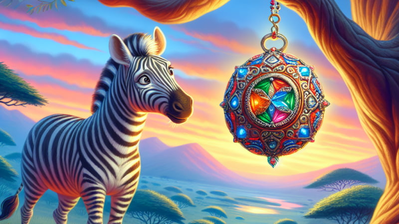 Das Zebra und das geheimnisvolle Amulett